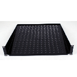 Полиця консольна 19« 2U 450мм, чорна