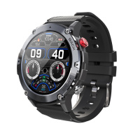 Розумний годинник Modfit Sniper All Black 36 мм — чоловічий смарт-годинник з OLED-дисплеєм та захистом IP68