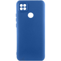 Чехол Silicone Cover Lakshmi Full Camera (A) для Xiaomi Redmi 9C, Синий / Navy Blue - купити в SmartEra.ua