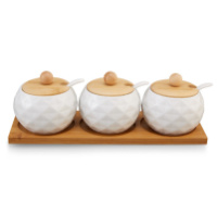 Набор сахарниц на подставке Triangles 7995 10 предметов