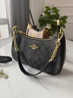 Сумка Coach Bolso de hombro Teri чорний