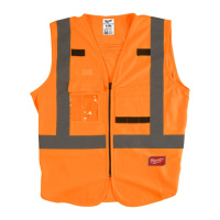 Жилет сигнальний MILWAUKEE помаранчевий, розмір L/XL