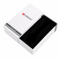Коробочка для шкіряного ремінця Boxes Сurren White білого кольору для зберігання аксесуарів