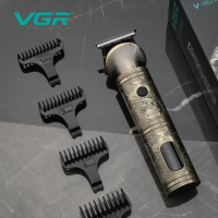 Профессиональный триммер для бритья, стайлинга бороды и стрижки VGR V-962 (мультитриммер аккумуляторного типа)