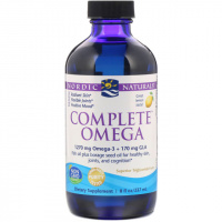 Омега Комплекс с Лимоном, Nordic Naturals, Complete Omega, 237 мл