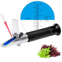Рефрактометр для виноделия вина концентрации алкоголя % vol и Brix RZ121