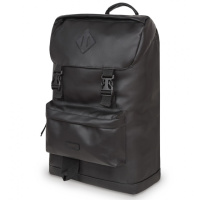 Рюкзак женский / мужской из эко кожи. Сумка городская. Рюкзак туристический. №5928. Цвет: черный