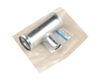 Переходник отопителя тройник (36x20х36 мм) трубка металлическая