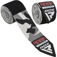 Бинти для боксу RDX WX Professional Boxing Hand Wraps Camo Grey (4.5м.)