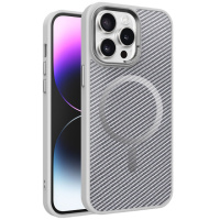 Чохол TPU+PC Carbon Mirage with MagSafe для Apple iPhone 15 Pro Max (6.7«)