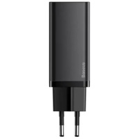 Зарядний пристрій Baseus GaN2 Lite QC (Type-C/USB 65W) з Type-C Cable (CCGAN2L-B01), Чорний - купити в SmartEra.ua