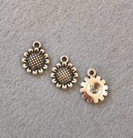 Подвеска/ Размер -1,5×1,4см Цвет - серебро/ Цена за 1 шт.