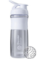 Шейкер спортивний (пляшка) BlenderBottle SportMixer Flip 28oz/820ml White