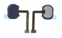 Шлейф для Samsung M205F/DS Galaxy M20, для сканера відбитка пальця (Touch ID), синій, ocean blue
