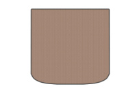 Резиновый коврик в багажник V1 (Бежевый) для Mercedes GLC X254 2022- гг