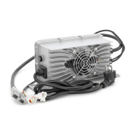 Зарядное устройство для аккумуляторов LiFePO4 72V(87.6V), 24S, 18A, 1200W, разъем Anderson, 281x128x80mm, 3 кг.