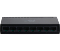 Коммутатор Dahua DH-PFS3008-8GT-L  8 портов Ethernet 10/100 Мбит/1000 Мбит/сек, BOX Q20