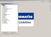 Установка программы Komatsu LinkOne CSS EPC Japan + EU + USA 2022