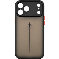 Чохол DM Plane Camera Cover для Apple iPhone 17 Pro Matte Black