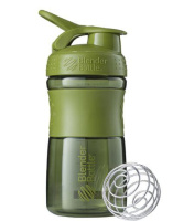 Шейкер спортивний (пляшка) BlenderBottle SportMixer Flip 20oz/590ml Moss Green