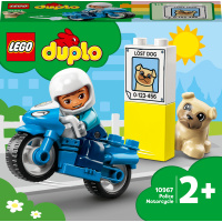 Конструктор LEGO DUPLO Town Полицейский мотоцикл 5 деталей (10967)