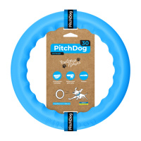Кільце для апортировки PitchDog30, діаметр 28 см, блакитний