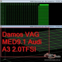 Damos VAG MED9.1 Audi A3 2.0TFSI