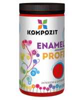 Эмаль акриловая PROFI, 0,7 л, Красный (глянцевый)