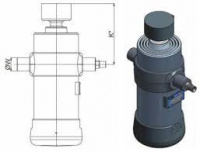 Гидроцилиндр UMB 129-3-0700-K318-45-1/2«-HC (подкузовной) Hyva