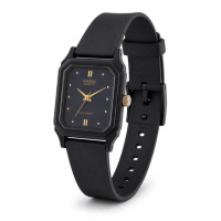 Жіночий годинник Casio LQ-142E-2A з синім циферблатом та прямокутним корпусом