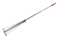 Грабли веерные Intertool 15 прутьев раздвижные с ручкой (FT-3004)