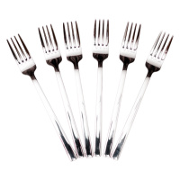 Набор десертных вилок 6 предметов 16 (см) Серебро HP-8-25