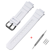 Ремінець Casio accessories для G-Shock G-7700 White BK білий полімерний 21.2 см