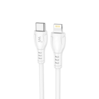 Кабель Wibrand Boa PD PVC charging data cable iP 1m White (WI.DC/BO1W-CL)
