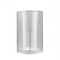 Lidz 4мм скляні двері прозорі ŁATWA SC80x80.LOW.TR