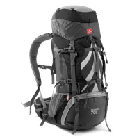 Рюкзак туристический Naturehike NH70B070-B, 70 л + 5 л, черный
