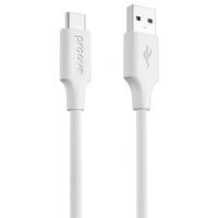 Кабель Proove Striped Silicone USB to Type-C 1m White (CCSS60001202) (Код товару:38419)