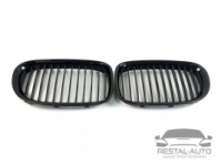 Ноздри на BMW 7 Series F01 / F02 2008-2015 год Черные Глянцевые ( V2 )