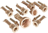 Закладні гідромасажу Fitstar 8696251 для Standard, 6 форсунок, 240 мм, для солоної води