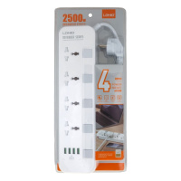 Мережевий Подовжувач LDNIO SC4408 4USB 3.4A