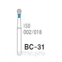 Бори алмазні турбінні MANI, 3 шт./пач. BC-31 (002/018)