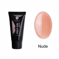 Полигель Saga Professional Poly Gel Nude, 30 мл