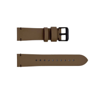 Ремінець для годинника Skmei 2289 Light Brown 22 мм шкіряний світло-коричневий (SKU: 1051-1519)