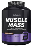 Biotech USA Muscle Mass 2270 грам, Полуниця