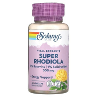 Solaray Vital Extracts Super Rhodiola 500 mg 60 капсул