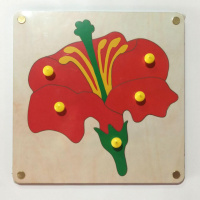 Квітка, Дерев'яні вкладачі, рамка-вкладач.