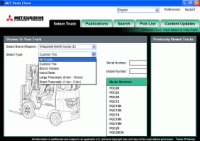 Установка программы Mitsubishi Forklift Trucks MCFE 10.2024 + Workshop Manuals