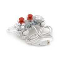 Геймпад Brazzers BR-Ucom проводной для ПК, USB 2.0, Transparent , Blister