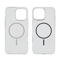 Чехол Fully-PC MagSafe для Apple iPhone 15 Pro прозрачный