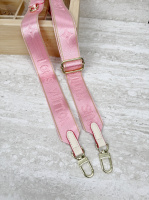 Ремінь LOUIS VUITTON  рожевий+світлий беж.